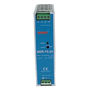 Industri hiệu quả cao chuyển mạch cung cấp điện NDR-75-48 75Watt 48V 1.6A Đơn Đầu ra AC để DC SMPS
