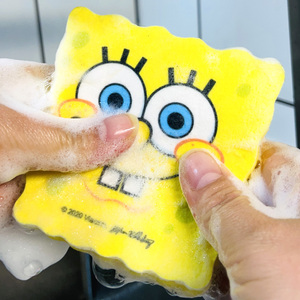 Chất lượng cao SpongeBob Squarepants làm sạch miếng bọt biển cho nhà bếp dễ thương phong cách hiệu quả làm sạch - Product Image 2