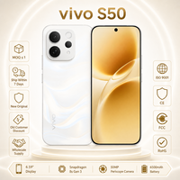 Smartphone vivo s50 Octa Core Qualcomm 5G, écran 120Hz, double SIM, écran AMOLED 6,59 pouces, VIVO S50, téléphone Android multilingue