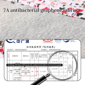 Protège-slips <span class=keywords><strong>lavables</strong></span> en graphène, produits d'hygiène féminine pour les règles, doux et respirants, serviettes hygiéniques réutilisables - Product Image 5