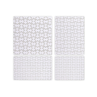 Vente en gros en usine Nouveau design Impression Sublimation en bois 1000 pièces Puzzle vierge