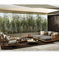 Sofá de madera real europea de alta calidad, conjunto de casa de ratán árabe de lujo, estilo francés