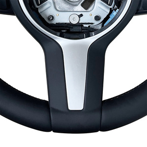 Volant en cuir personnalisé avec changement de couleur et palettes de changement de vitesse, adapté aux BMW F10 F30 Série 3 Série 5 ZC-M328-3-Y - Product Image 5