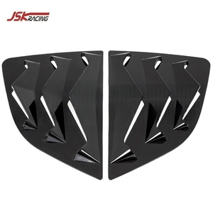 Garnitures triangulaires de coin de fenêtre en ABS pour Honda FIT <span class=keywords><strong>JAZZ</strong></span> GK5 2014-2019, pièces de voiture, couvre-fenêtre - Product Image 1