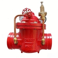 Vanne de régulation hydraulique en fonte réglable DN65 à DN250 G200X 10Q, à commande manuelle, de décharge et de régulation de température constante pour l'eau