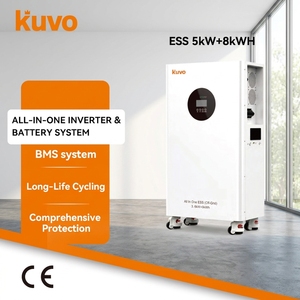 KUVO High Quality 5KW 8KWH All in One Battery <b>System</b> Pure Sine Wave Home <b>Energy</b> <b>Storage</b> <b>System</b> with WiFi Monitoring - Product Image 1