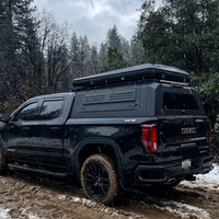 Capot rigide étanche en aluminium pour pick-up Toyota Tacoma Ford F150 GMC Sierra 1500 Hilux Topper Camper Canopy