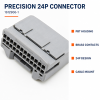 1612906-1 Vente directe usine Automobile domestique Connecteur de câblage 24 broches en laiton 12V avec boîtier PBT pour montage sur câble - LS par Lanshuo