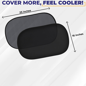Baby Summer Car Side <b>Window</b> Sunshade Foldable New Arrival Hot Selling 80gsm Nylon Mesh Car Static Cling Car Sun Visor - Product Image 3