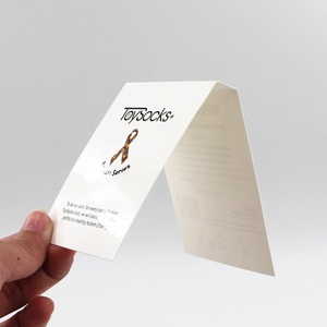 Thẻ giấy in ấn vớ thẻ <span class=keywords><strong>Glossy</strong></span> Laminate in màu Cảm ơn bạn thẻ cho doanh nghiệp nhỏ - Product Image 3