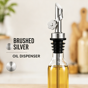 <span class=keywords><strong>Verseur</strong></span> automatique lesté en acier inoxydable de qualité alimentaire avec couvercle anti-poussière pour <span class=keywords><strong>huile</strong></span>, vin, <span class=keywords><strong>vinaigre</strong></span> <span class=keywords><strong>et</strong></span> spiritueux domestiques - Product Image 3