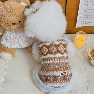 Ropa para Mascotas, Suéter Abrigado y Cómodo de Felpa para Perros con Anillo en D, Ropa de Invierno para Perros y Gatos - Product Image 4