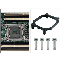 Support de montage pour refroidisseur de processeur PC de bureau, cadre de rétention pour carte mère carrée 2011, support pour carte mère de serveur X79/X99/E5
