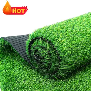 HENGJIU 8 مللي متر 10 مللي متر الاقتصادي رخيصة الطبيعي حديقة العشب الاصطناعية العشب الاصطناعي المناظر الطبيعية الاصطناعي مسطح أخضر صناعي العشب