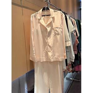 Conjunto de pijama clásico de satén para mujer de TONY y <span class=keywords><strong>CANDICE</strong></span>, ropa de dormir de verano con cierre de cintura elástica - Product Image 1