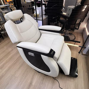 Chaise de salon électrique en cuir synthétique de conception moderne avec pompe hydraulique chaise de perm/teinture de levage inclinable pour barbier - Product Image 2