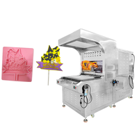 Mesin Piping Cokelat Otomatis 8 Warna Stainless Steel untuk Dekorasi Kue, Es Krim, dan Permen