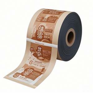 Rouleau de film plastique d'emballage automatique de qualité alimentaire personnalisé doux brillant 3-en-1 Sachet de café instantané pour l'emballage de café au chocolat - Product Image 4