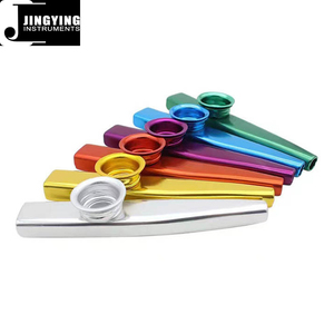 2025 Jingying musica che suona strumenti musicali, all'ingrosso bambini ausili didattici chitarra/Ukulele Partner Metal Kazoo personalizzabile - Product Image 2