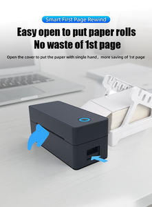 Imprimante thermique d'étiquettes sans fil 4x6 USB Bluetooth de bureau pour étiquettes d'expédition, codes-barres et reçus - Product Image 3