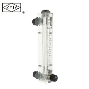 Directo <span class=keywords><strong>de</strong></span> fábrica Personalizable Panel montado Rotámetro Caudalímetro Acero inoxidable Plástico para Gas Aire Agua Líquidos <span class=keywords><strong>Control</strong></span> OEM - Product Image 3