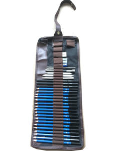 30-teiliges Skizzen-Zeichenset mit Skizzenstiften und Radiergummi - Product Image 4