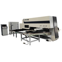 Máquina Punzonadora Hidráulica CNC Automática de 15T con Certificación CE ISO, con Motor y Bomba para Estampado de Láminas Metálicas
