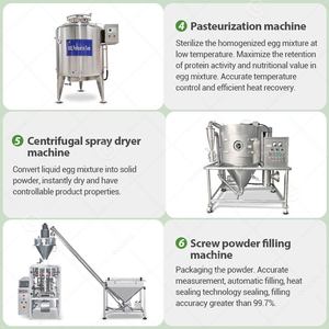 Máquina para Elaborar Proteína de Suero de Leche, Línea de Producción de Polvo de Huevo Orgánico WPC - Product Image 4