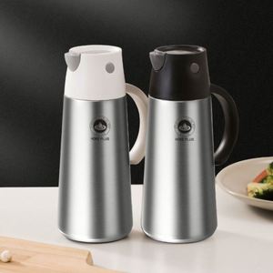 Nouveautés 2024 - Accessoires - Distributeur d'huile d'olive et de vinaigre de cuisine en acier inoxydable 304 de 600 ml pour la cuisson - Product Image 1