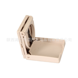 Porte-gobelet multifonctionnel pour voiture, diamètre 8cm, en plastique, rétractable et pliable, pour porte de voiture, support pour théière, cendrier - Product Image 3