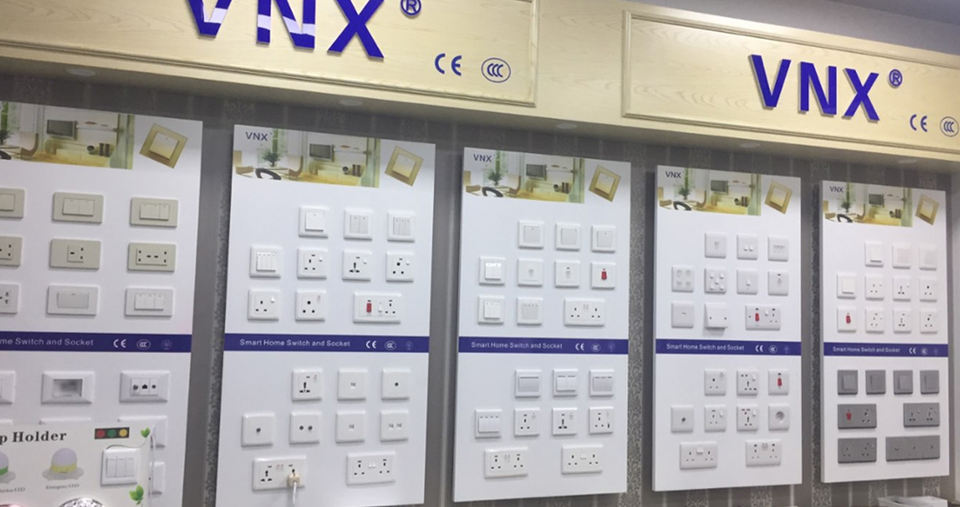 VNX New Retro Design Electric Switch Board 250V UK Push Button Light Electric Power Switch and Socket