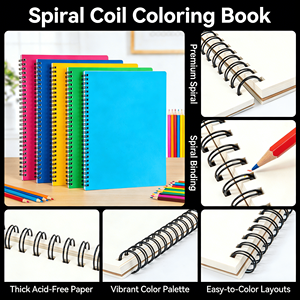 Carnet de coloriage K-pop personnalisé avec impression de logo, fournitures scolaires éducatives pour enfants, impression de livres de coloriage - Product Image 5