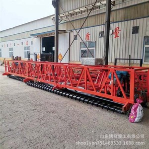 Pavimentadora con 6 rodillos desmontables, pavimentadora de rodillos para puentes suspendidos, pavimentadora vibratoria de suelo para carreteras, estructura reforzada - Product Image 4