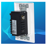 Prise intelligente standard américaine, charge rapide, prise USB 125V 15A 20A, type C, prise murale USB