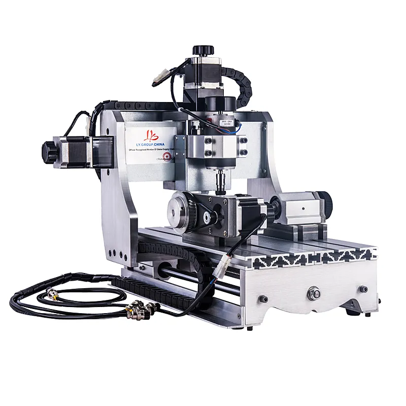 LY más nuevo CNC 3020T D300 3 ejes 4 ejes 500W grabado perforación enrutador máquina de diseño de madera 110V 220V opcional envío gratis