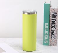 Vaso Térmico de Acero Inoxidable 304 de Doble Capa, Diseño Simple, Aislamiento al Vacío, Portátil, para Coche, para Café, para Viajes