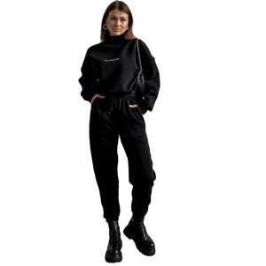 Conjunto de Dos Piezas Holgado Estampado para Mujer JAC22 T8272Z, Sudadera Estilo Europeo Americano para Primavera - Product Image 5