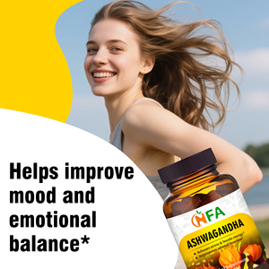 Tabletas de Ashwagandha OEM que favorecen la claridad mental y el enfoque, suplemento con polvo de Ashwagandha, tabletas de suplemento herbal. - Product Image 3