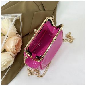 Bolso Bandolera Transparente de PVC Impermeable y Duradero con Cierre Kiss Lock, Diseño OEM - Product Image 2