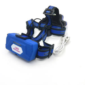 Linterna frontal recargable con luz LED, linterna frontal con batería, cuerpo de plástico para pesca nocturna al aire libre, uso doméstico - Product Image 4