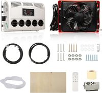 Unité de climatisation de type split TELCOOL 12V DC pour camions, camping-cars, bus, remorques, fourgons, excavatrices agricoles, remplacement/réparation