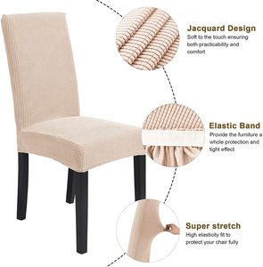 Housses de chaises universelles en polaire spandex Housses de <span class=keywords><strong>bureau</strong></span> et de salle à manger - Product Image 3