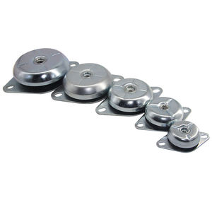 Supports moteur en caoutchouc robustes, isolateurs anti-vibrations, coussinets d'amortissement pour systèmes de compresseurs d'air et de générateurs - Product Image 1