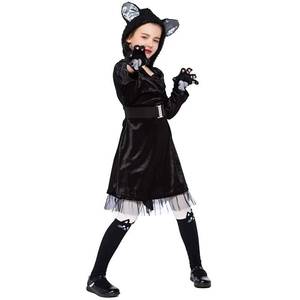 Disfraz de Gato Negro para Niños, Disfraz de Halloween, Día del Niño, Actuación, Cosplay - Product Image 3