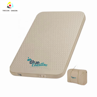 Matelas de camping gonflable en PVC imperméable avec pompe intégrée pour une utilisation en intérieur/extérieur