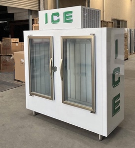 Conteneur <span class=keywords><strong>de</strong></span> stockage réfrigéré pour glacier <span class=keywords><strong>de</strong></span> haute qualité à prix économique, <span class=keywords><strong>porte</strong></span> en verre, distributeurs <span class=keywords><strong>de</strong></span> glace en sac - Product Image 4