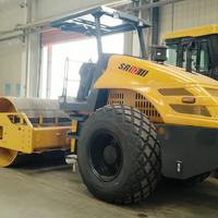 Compacteur vibrant à tambour unique SR10-B6 de 10,5 tonnes pour la construction de routes et le compactage des sols