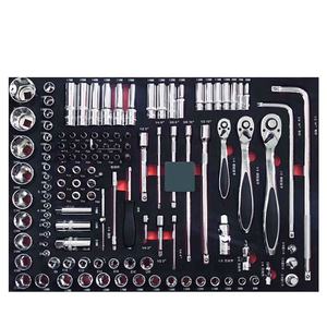Armoire à outils du marché européen 333 pièces ensemble d'outils à main pour réparation de voiture avec coffre à outils - Product Image 5