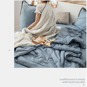 Couette en Patchwork, Couette d'été de haute qualité, 100 pièces - Product Image 3