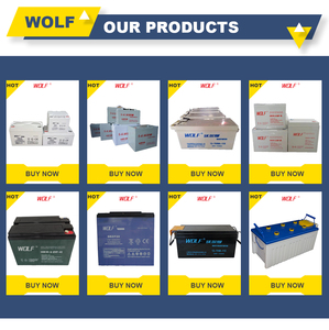 Batería WOLF de Ciclo Profundo AGM 6-EVF-80 de 12V 80Ah con 1 Año de Garantía para Triciclos Eléctricos y Sillas de Ruedas Eléctricas - Product Image 3